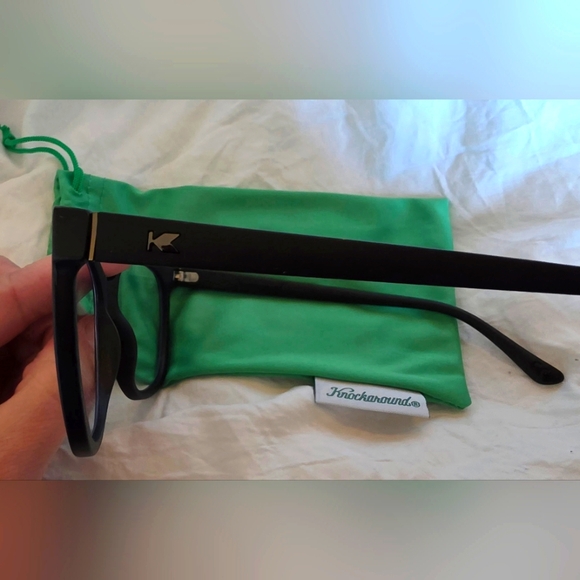 EUC Knockaround Deja Views Blue Light Glasses w/ Lens Pouch - Picture 2 of 5